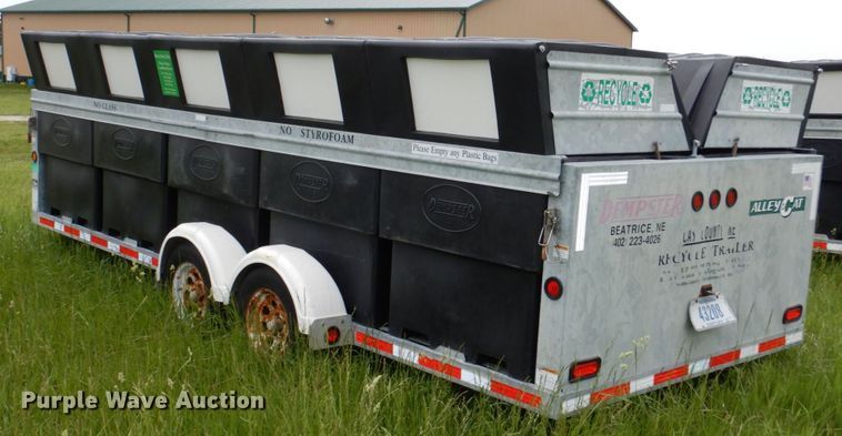 image for item DN7485 2010 Dempster  recycle trailer