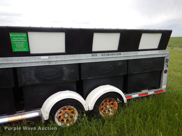 image for item DN7485 2010 Dempster  recycle trailer