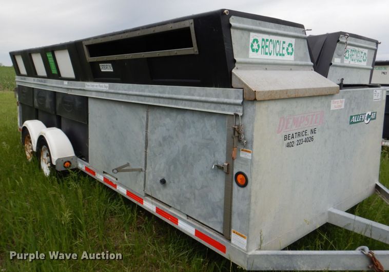 image for item DN7485 2010 Dempster  recycle trailer