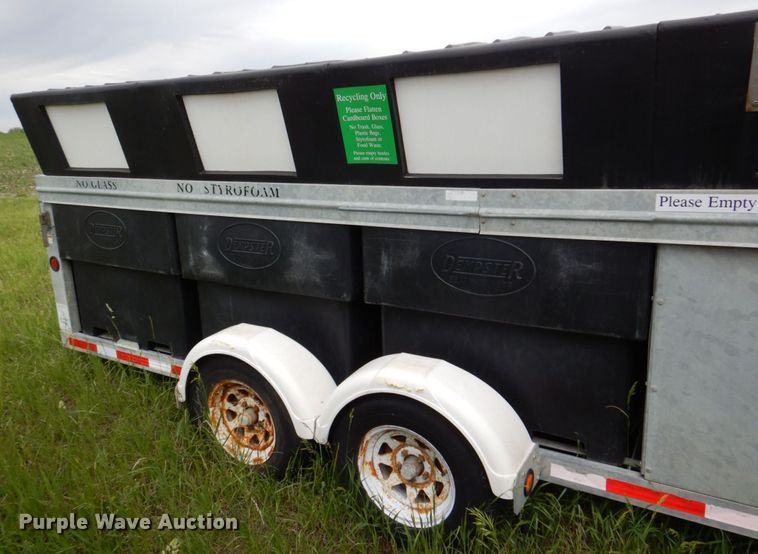image for item DN7485 2010 Dempster  recycle trailer