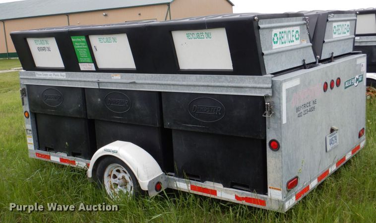 image for item DN7486 2008 Dempster  recycle trailer