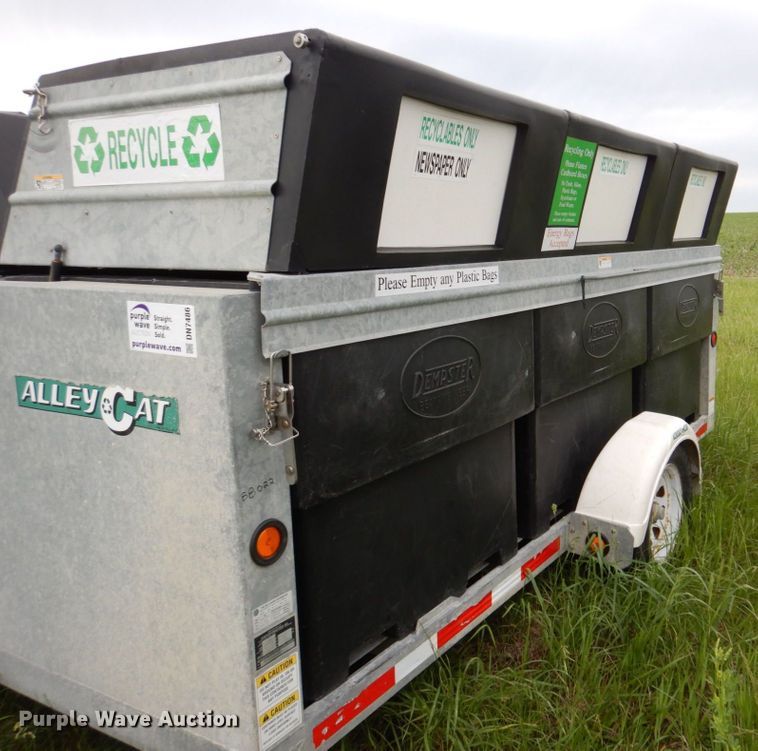 image for item DN7486 2008 Dempster  recycle trailer
