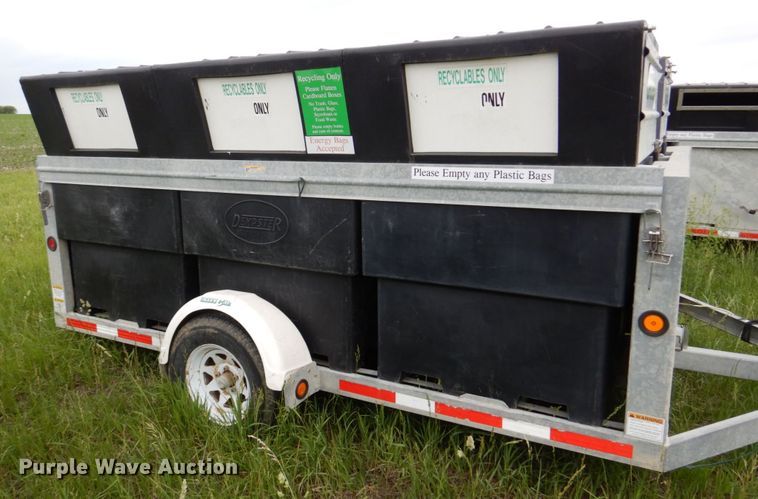 image for item DN7486 2008 Dempster  recycle trailer