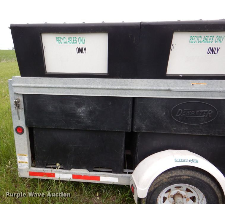 image for item DN7486 2008 Dempster  recycle trailer