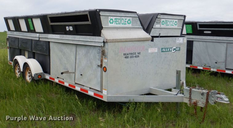 image for item DN7487 2010 Dempster  recycle trailer