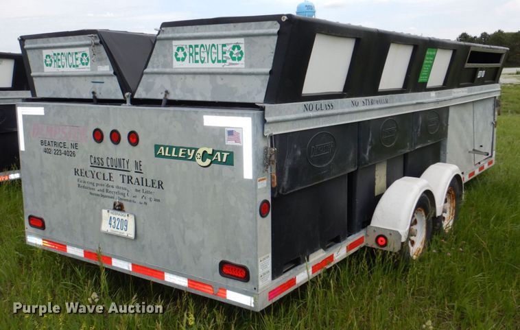 image for item DN7487 2010 Dempster  recycle trailer