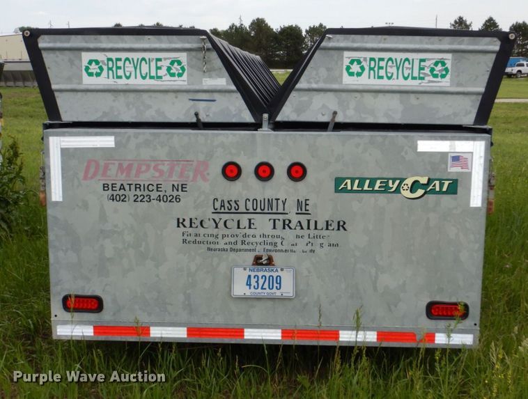 image for item DN7487 2010 Dempster  recycle trailer