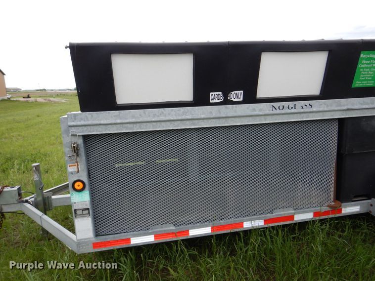 image for item DN7487 2010 Dempster  recycle trailer
