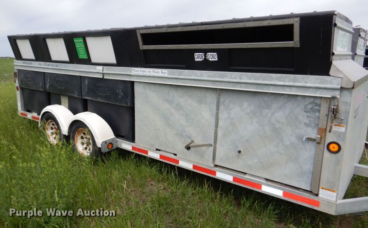 image for item DN7487 2010 Dempster  recycle trailer