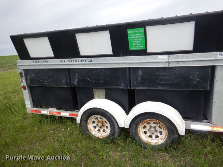 image for item DN7487 2010 Dempster  recycle trailer
