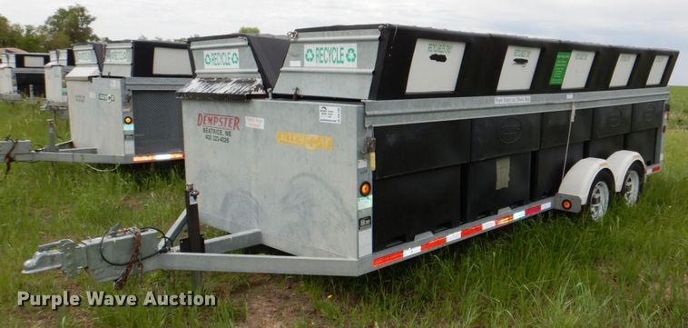 image for item DN7488 2011 Dempster  recycle trailer