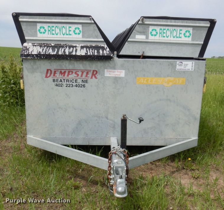 image for item DN7488 2011 Dempster  recycle trailer