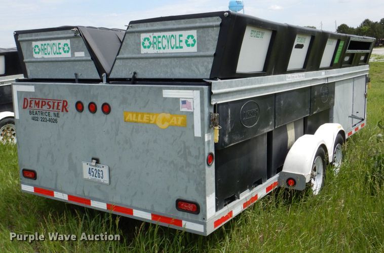image for item DN7488 2011 Dempster  recycle trailer