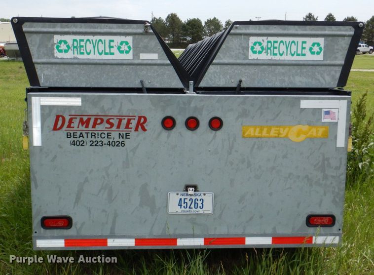 image for item DN7488 2011 Dempster  recycle trailer