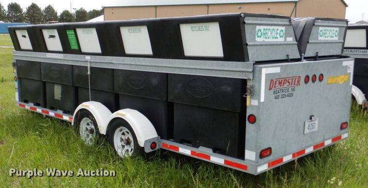 image for item DN7488 2011 Dempster  recycle trailer