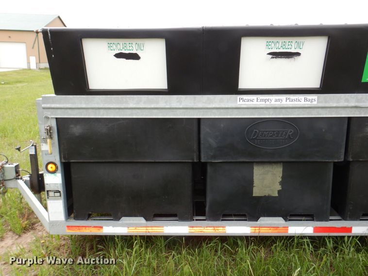 image for item DN7488 2011 Dempster  recycle trailer