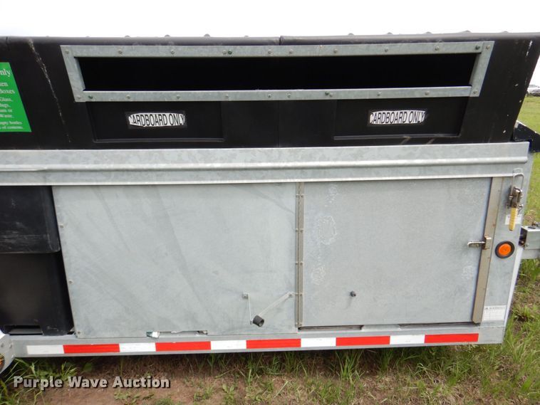 image for item DN7488 2011 Dempster  recycle trailer