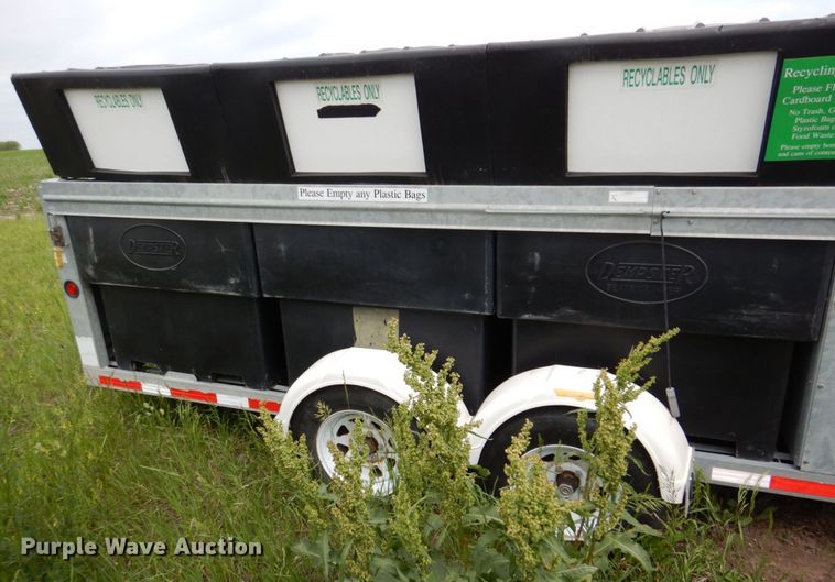 image for item DN7488 2011 Dempster  recycle trailer
