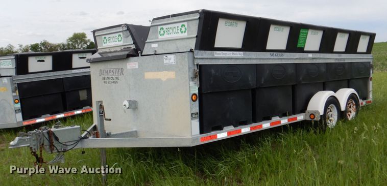 image for item DN7489 2010 Dempster  recycle trailer