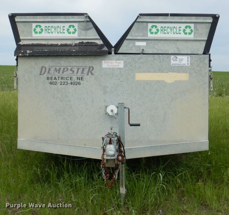 image for item DN7489 2010 Dempster  recycle trailer
