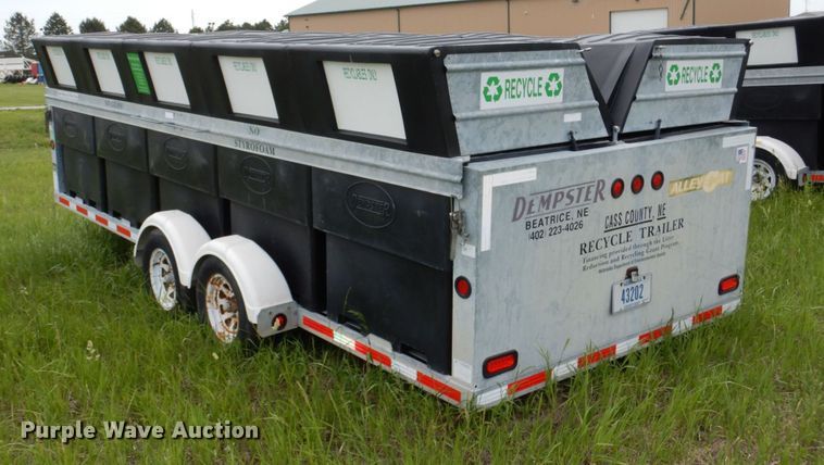 image for item DN7489 2010 Dempster  recycle trailer