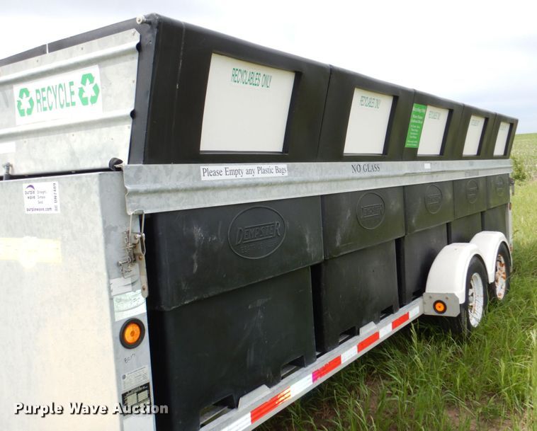 image for item DN7489 2010 Dempster  recycle trailer