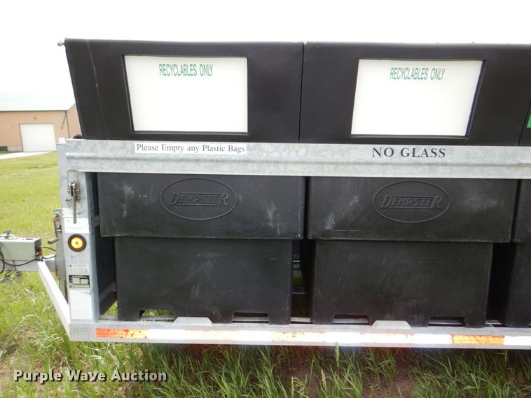image for item DN7489 2010 Dempster  recycle trailer