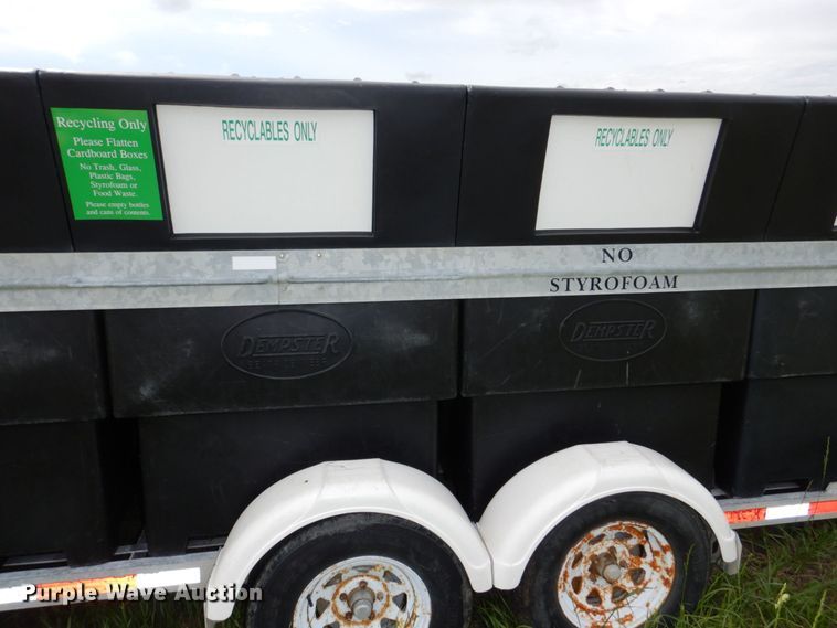 image for item DN7489 2010 Dempster  recycle trailer