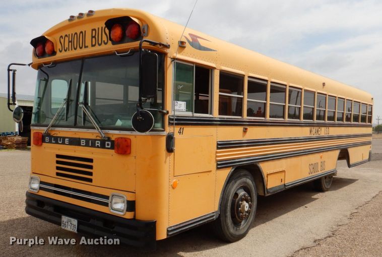 image for item DP3998 1989 Blue Bird TC2000  school bus