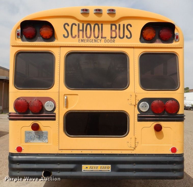 image for item DP3998 1989 Blue Bird TC2000  school bus