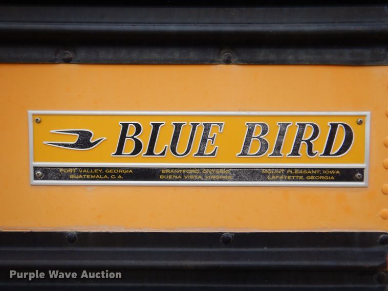 image for item DP3998 1989 Blue Bird TC2000  school bus