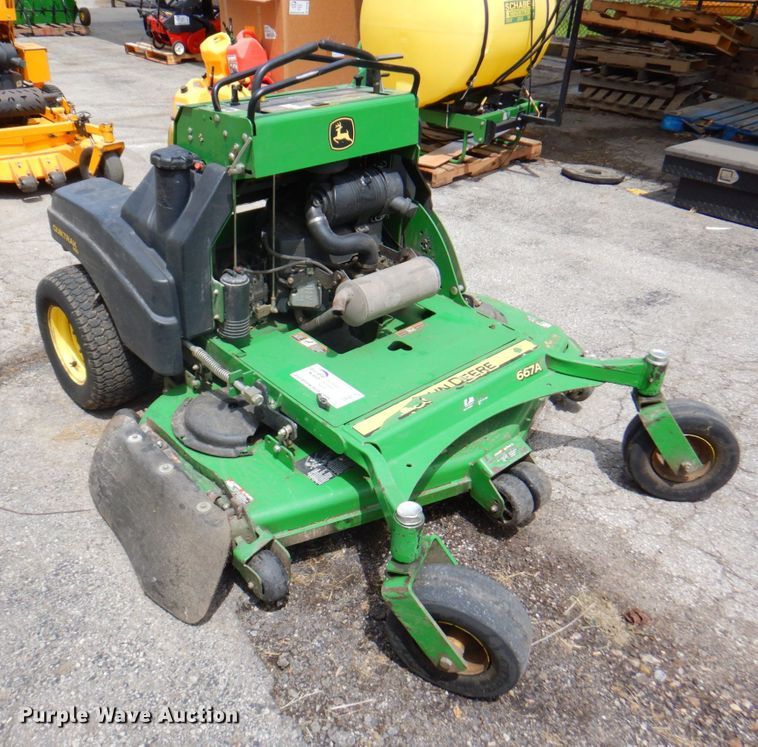 image for item DP4175 2012 John Deere 667A  ZTR lawn mower