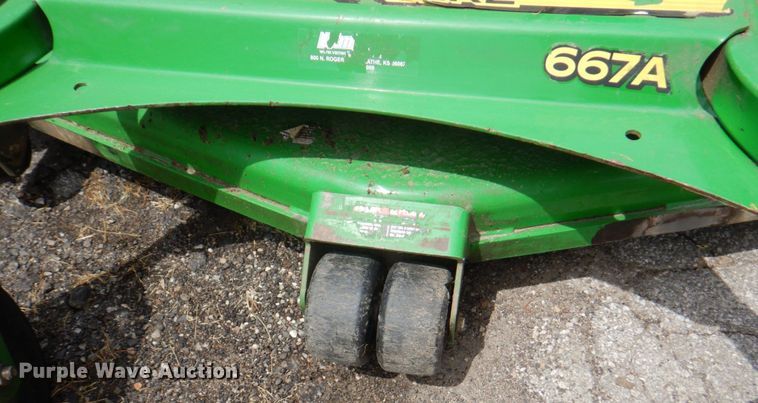 image for item DP4175 2012 John Deere 667A  ZTR lawn mower