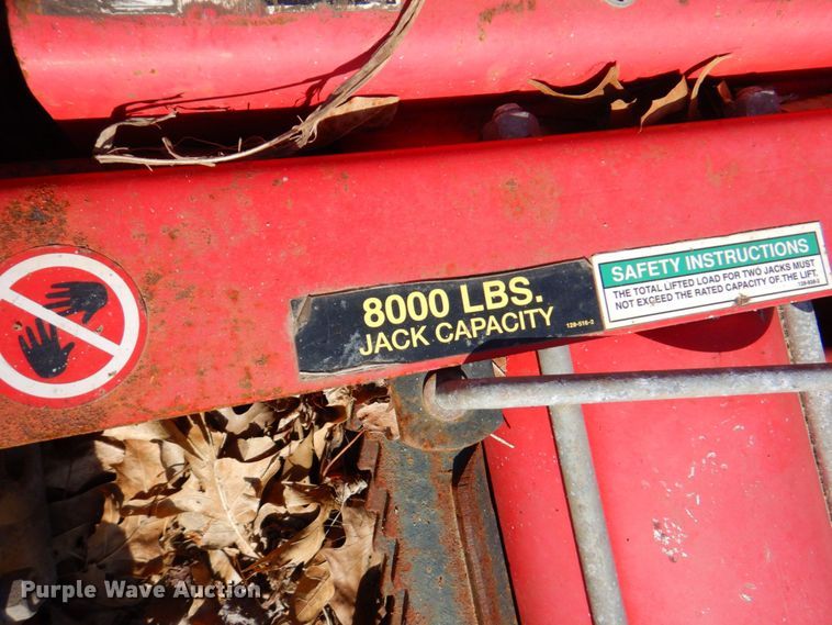 image for item DP4184 Hunter  four post alignment lift