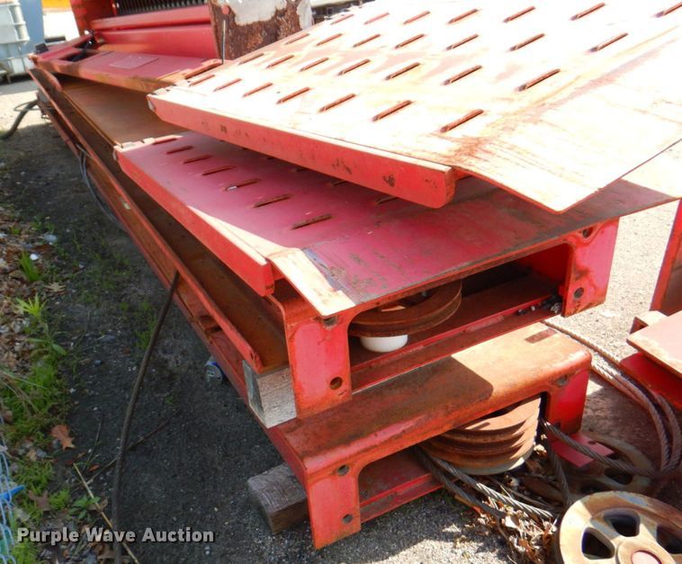 image for item DP4184 Hunter  four post alignment lift