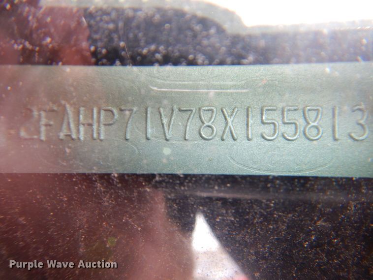 image for item DP4186 2008 Ford Crown Victoria Police Interceptor