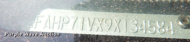 image for item DP4187 2009 Ford Crown Victoria Police Interceptor