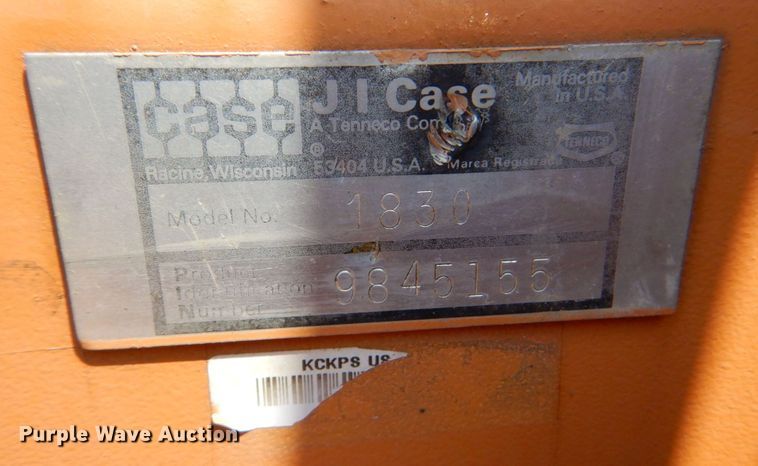 image for item DP4197 1979 Case 1830  skid steer loader