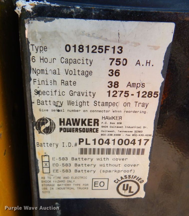 image for item DP4198 2015 Yale NR045AANL36SE089  forklift