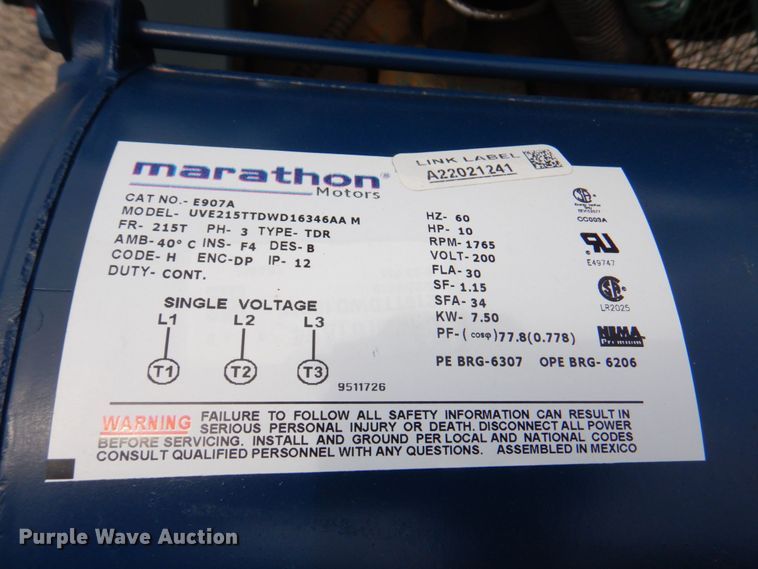 image for item DP4199 Champion HR10-12  air compressor