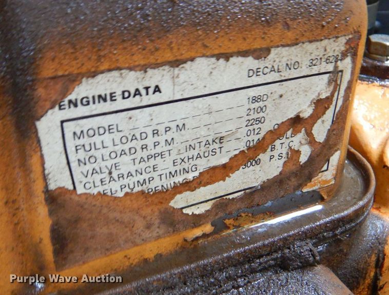 image for item DP4207 1985 Case 1835B  skid steer loader