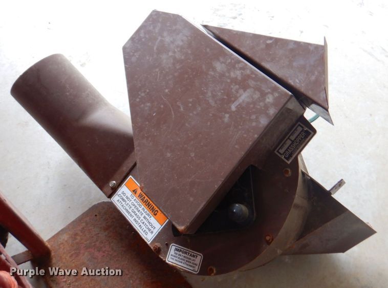 image for item DP4219 Grasshopper 16M1  PowerVac grass collector