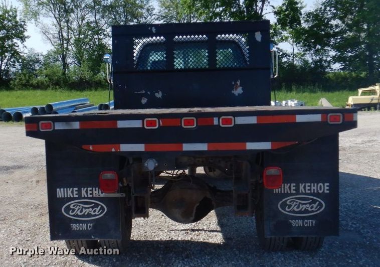 image for item DP5480 2003 Ford F650 Super Duty XL  flatbed truck