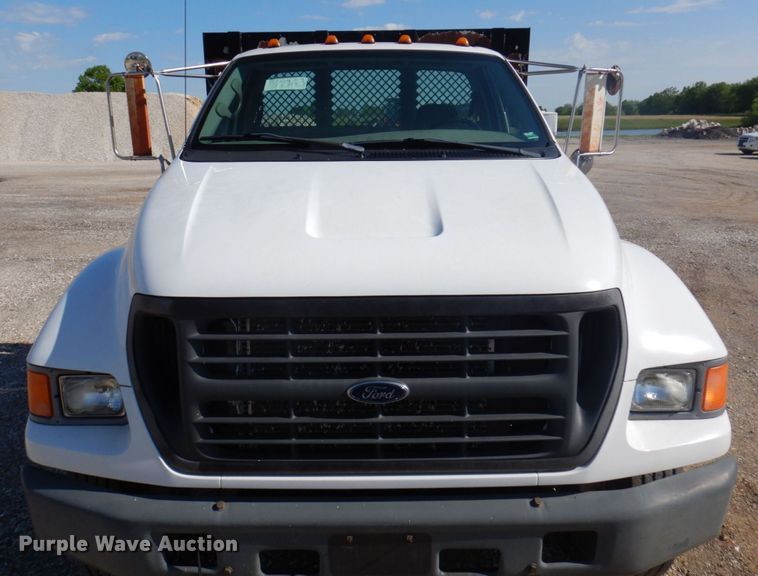 image for item DP5480 2003 Ford F650 Super Duty XL  flatbed truck