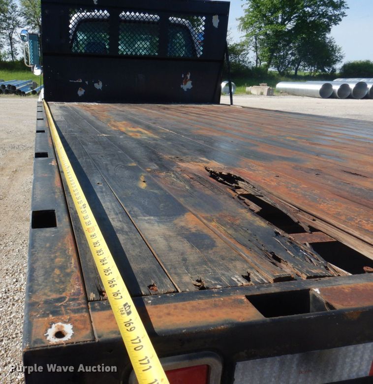 image for item DP5480 2003 Ford F650 Super Duty XL  flatbed truck