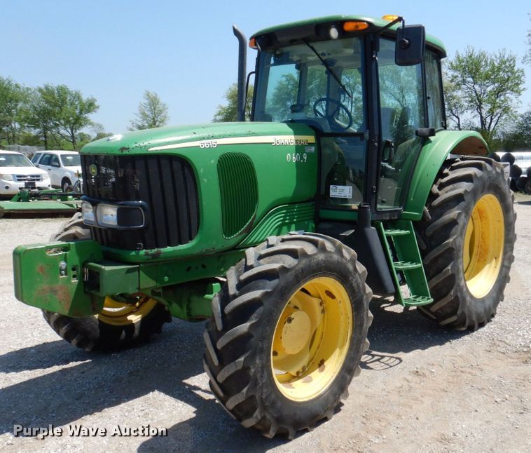 image for item DP5487 John Deere 6615  MFWD tractor
