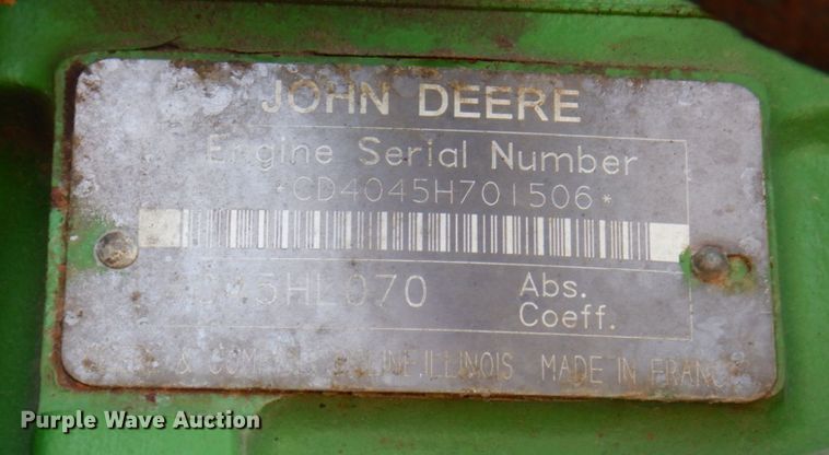 image for item DP5488 2002 John Deere 6420  tractor