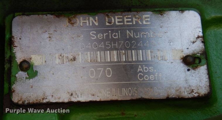 image for item DP5490 2002 John Deere 6420  tractor