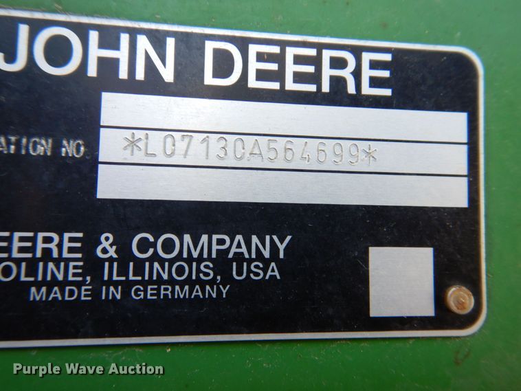 image for item DP5492 John Deere 7130  MFWD tractor