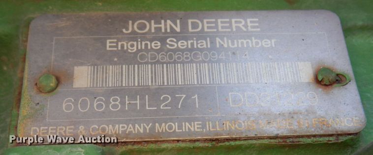 image for item DP5494 John Deere 6615  MFWD tractor